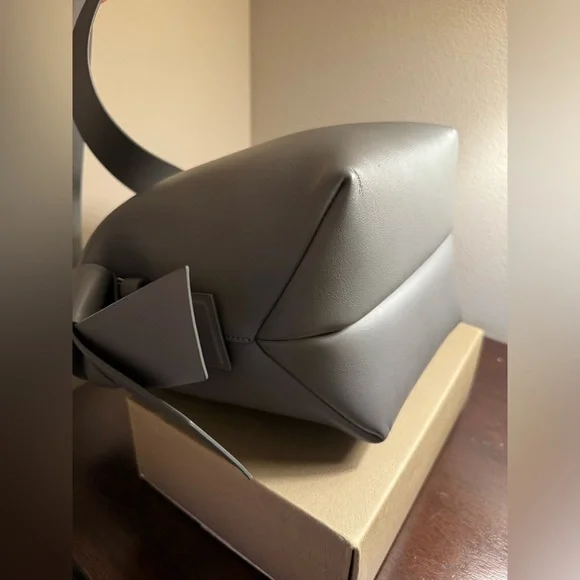 Acne Studios Musubi Mini Bag Shoulder Bag Grey - Picture 7 of 13